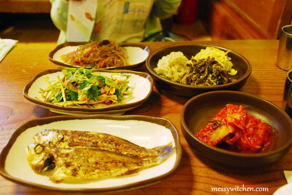 Jirisan Nogodan Course Set @ Jirisan Restaurant, Insadong, Seoul, South Korea